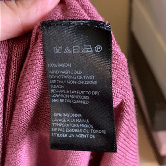 Anthro Berry Ombré oversized Sweater - Picture 4 of 4